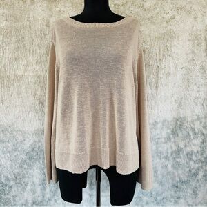 Banana Republic Light Tan Knit Pullover